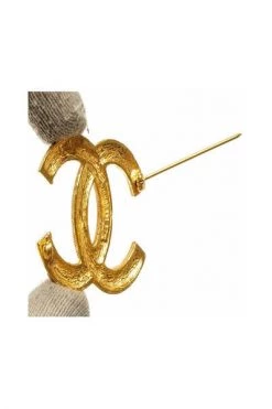 Chanel Vintage Vintage Accessoires Pre-owned Brooch Yellow -Goedkope Chanel Vintage winkel 27daa5ceaa26f9ec20c189f83835a05f