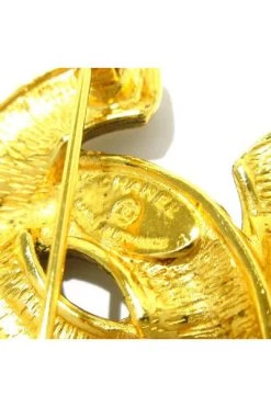 Chanel Vintage Vintage Sieraden Pre-owned Metal Brooches Yellow -Goedkope Chanel Vintage winkel 2af4c3ebec004497ef60bebdb52b7afd