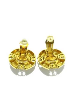 Chanel Vintage Vintage Sieraden Pre-owned Metal Earrings Yellow -Goedkope Chanel Vintage winkel 2b2589e2df4ed9451522dc7e723eb35b