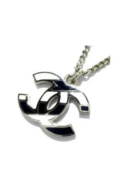 Chanel Vintage Vintage Sieraden Pre-owned Metal Necklaces Gray -Goedkope Chanel Vintage winkel 2bac321a69b11c592ef0da85ff6ad4b0