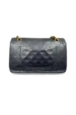 Chanel Vintage Vintage Tassen Pre-owned Medium Double Flap Bag Black -Goedkope Chanel Vintage winkel 2bdafc2543c3b0d804fbc8770bde8a22