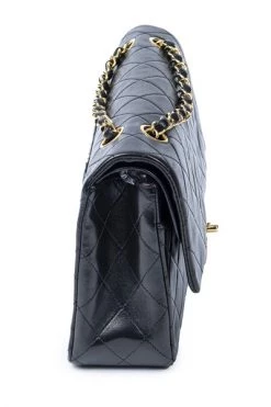 Chanel Vintage Vintage Tassen Pre-owned Medium Double Flap Bag Black -Goedkope Chanel Vintage winkel 2c3fb7f03436d6c8b9504cc6a0984734