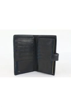 Chanel Vintage Vintage Accessoires Pre-owned Leather Wallets Black