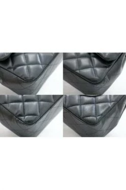 Chanel Vintage Vintage Tassen Pre-owned Leather Flap Bag Black -Goedkope Chanel Vintage winkel 2dc189caa7f5b9c7334121249cf90009