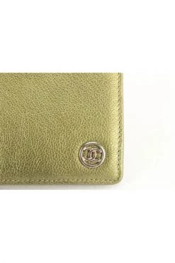 Chanel Vintage Vintage Accessoires Pre-owned Canvas Wallets Green -Goedkope Chanel Vintage winkel 2e5dda486fdec6edee0da740c75d3b02