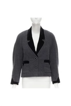 Chanel Vintage Vintage Jassen Pre-owned Cashmere Outerwear Gray 8 Chanel Vintage Vintage Jassen Pre-owned Cashmere Outerwear Gray -Goedkope Chanel Vintage winkel 2e86c86683754f43eb107ed8bf3ee123