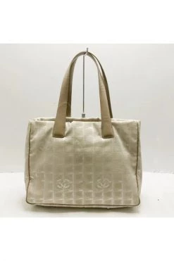 Chanel Vintage Vintage Tassen Pre-owned Nylon Chanel-bags Beige -Goedkope Chanel Vintage winkel 2fecfa7f90b1d52a16b2049404636784