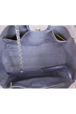 Chanel Vintage Vintage Tassen Pre-owned Canvas Chanel-bags Blue -Goedkope Chanel Vintage winkel 3093127e366356c57ecdbd32ab00ee78