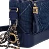 Chanel Vintage Vintage Tassen Pre-owned Denim Chanel-bags Blue