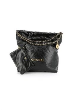 Chanel Vintage Vintage Tassen Pre-owned Shoulder Bag Black -Goedkope Chanel Vintage winkel 322bd2b9673053a958a7d8bcf8311eb5