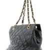 Chanel Vintage Vintage Tassen Shoulder Bags Black