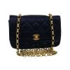 Chanel Vintage Vintage Tassen Pre-owned Leather Flap Bag Blue