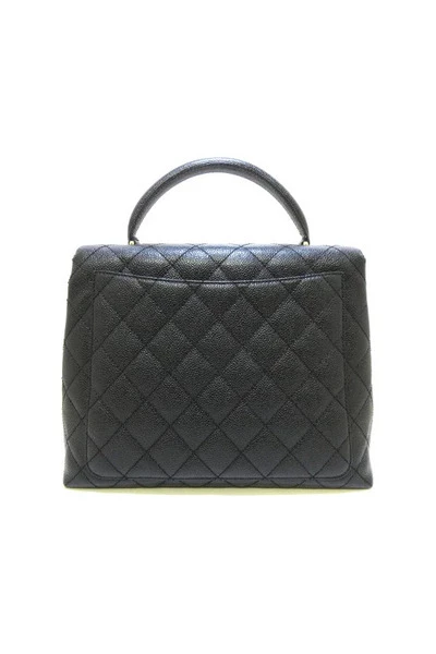 Chanel Vintage Vintage Tassen Pre-owned Handbags Black 4 Chanel Vintage Vintage Tassen Pre-owned Handbags Black - Afbeelding 4