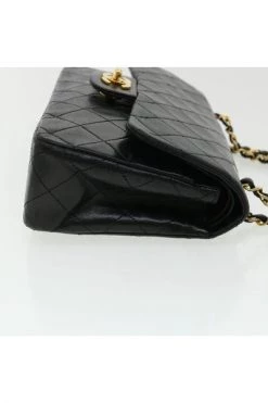 Chanel Vintage Vintage Tassen Pre-owned Leather Chanel-bags Black