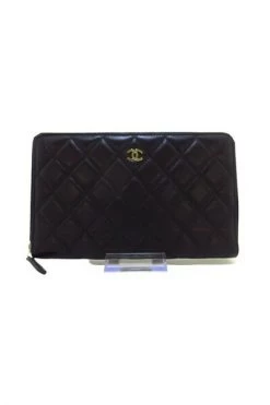 Chanel Vintage Vintage Accessoires Pre-owned Leather Wallets Black -Goedkope Chanel Vintage winkel 358d2614ac44463540202eb23ad5eaec