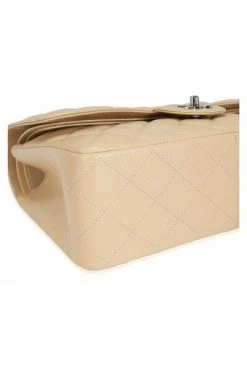 Chanel Vintage Vintage Tassen Chanel Beige Quilted Caviar Jumbo Classic Double Flap Bag 79973 Beige -Goedkope Chanel Vintage winkel 364b493f4c427b254f23702e89a58768