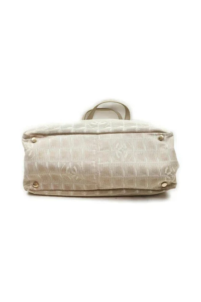 Chanel Vintage Vintage Tassen Pre-owned Bag Beige 4 Chanel Vintage Vintage Tassen Pre-owned Bag Beige - Afbeelding 4