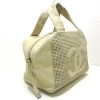 Chanel Vintage Vintage Tassen Pre-owned Leather Handbags Beige