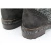 Chanel Vintage Vintage Schoenen Pre-owned Fabric Boots Black