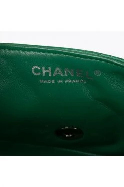 Chanel Vintage Vintage Tassen Pre-owned Shoulder Bags Green -Goedkope Chanel Vintage winkel 375b5b29ab4d593005480926bd1ca3cc