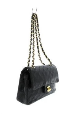 Chanel Vintage Vintage Tassen Pre-owned Leather Chanel Bags Black -Goedkope Chanel Vintage winkel 37aafc7725f001972101644f78eb6419