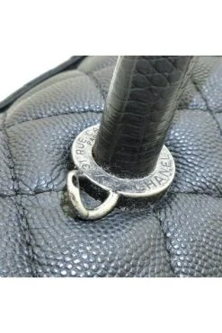 Chanel Vintage Vintage Tassen Pre-owned Handbags Black