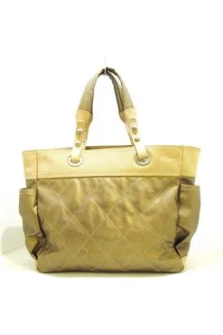 Chanel Vintage Vintage Tassen Pre-owned Polyester Totes Yellow -Goedkope Chanel Vintage winkel 38337e20cb06fd091c1ae113f4c30f0c