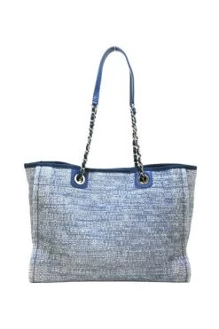 Chanel Vintage Vintage Tassen Tote Bags Blue -Goedkope Chanel Vintage winkel 383a9d728bd0ac5f2405df7646762891