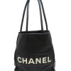 Chanel Vintage Vintage Tassen Pre-owned Tote Bags Black
