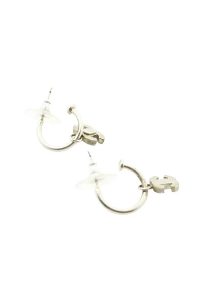 Chanel Vintage Vintage Sieraden Pre-owned Metal Chanel-jewelry White 2 Chanel Vintage Vintage Sieraden Pre-owned Metal Chanel-jewelry White - Afbeelding 2