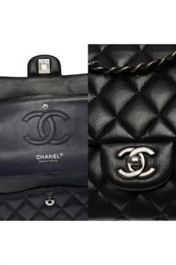 Chanel Vintage Vintage Tassen Pre-owned Leather Chanel-bags Black -Goedkope Chanel Vintage winkel 39efbbe50713d1f1af00a3c0c7b98317