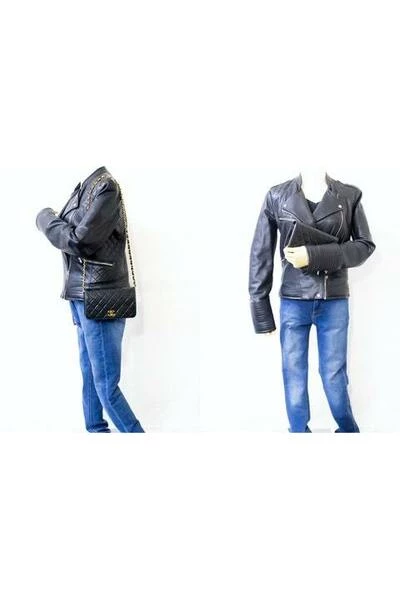 Chanel Vintage Vintage Tassen Pre-owned Leather Flap Bag Black 6 Chanel Vintage Vintage Tassen Pre-owned Leather Flap Bag Black - Afbeelding 6