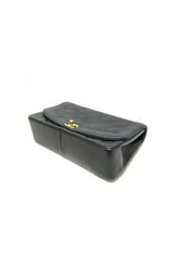 Chanel Vintage Vintage Tassen Pre-owned Leather Crossbody-bags Black -Goedkope Chanel Vintage winkel 3b21b726637aa23918661b22a7ce3e80