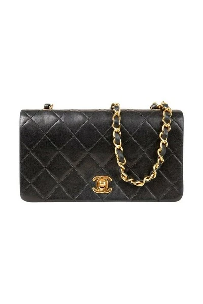 Chanel Vintage Vintage Tassen Pre-owned Shoulder Bags Black 3 Chanel Vintage Vintage Tassen Pre-owned Shoulder Bags Black - Afbeelding 3