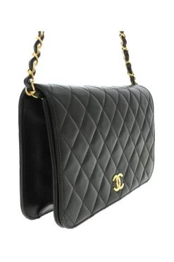 Chanel Vintage Vintage Tassen Pre-owned Shoulder Bags Black -Goedkope Chanel Vintage winkel 3b7c11cdfa69e38c09a334af94d88083