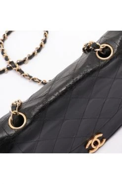 Chanel Vintage Vintage Tassen Pre-owned Bag Black -Goedkope Chanel Vintage winkel 3c71c9859f9b684bc48a008440b0c9b2