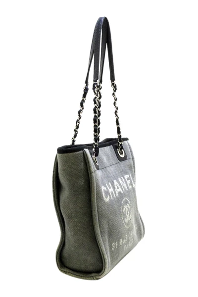 Chanel Vintage Vintage Tassen Pre-owned Bags Gray 3 Chanel Vintage Vintage Tassen Pre-owned Bags Gray - Afbeelding 3