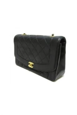 Chanel Vintage Vintage Tassen Pre-owned Leather Crossbody-bags Black -Goedkope Chanel Vintage winkel 3c92aa90cb5c465e23ac3efb1b4b0c36