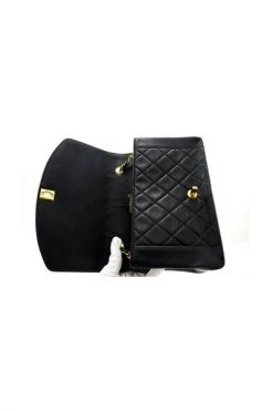 Chanel Vintage Vintage Tassen Pre-owned Diana Flap Chain Shoulder Bag Quilted Lambskin Purse Black -Goedkope Chanel Vintage winkel 3dadd9f538e8fa1e4ba70ec4adeb8114