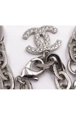 Chanel Vintage Vintage Tassen Pre-owned Metal Chanel-jewelry Gray -Goedkope Chanel Vintage winkel 3dc82219e89bf203022c5298ec9da223