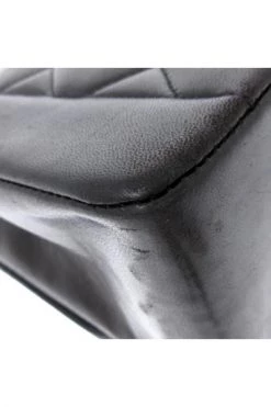 Chanel Vintage Vintage Tassen Pre-owned Leather Chanel-bags Black