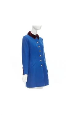 Chanel Vintage Vintage Jassen Pre-owned Wool Outerwear Blue 11 Chanel Vintage Vintage Jassen Pre-owned Wool Outerwear Blue -Goedkope Chanel Vintage winkel 3ff70d827fb3dd7632f53fed8a78a86f