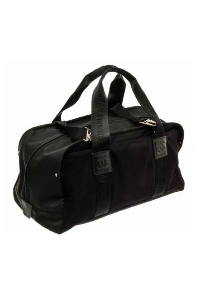 Chanel Vintage Vintage Tassen Pre-owned Weekend Bags Black 2 Chanel Vintage Vintage Tassen Pre-owned Weekend Bags Black - Afbeelding 2