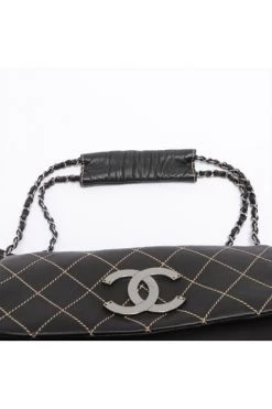 Chanel Vintage Vintage Tassen Pre-owned Shoulder Bag Black -Goedkope Chanel Vintage winkel 4140961d86d37daa14176241856d7ea1