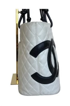 Chanel Vintage Vintage Tassen Pre-owned Leather Totes White -Goedkope Chanel Vintage winkel 4211718048b3f020bb8f6ee346a2fc40