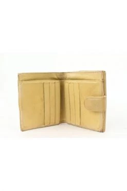 Chanel Vintage Vintage Accessoires Pre-owned Leather Wallets Beige