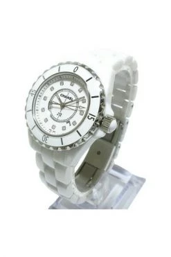 Chanel Vintage Vintage Horloges Pre-owned Fabric Watches White -Goedkope Chanel Vintage winkel 430070c1eaf8ebbbd270f606beac003f