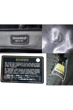Chanel Vintage Vintage Tassen Pre-owned Leather Chanel-bags Black -Goedkope Chanel Vintage winkel 4381fc1e47c8b471b239837786811251