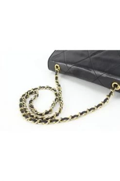 Chanel Vintage Vintage Tassen Pre-owned Leather Chanel-bags Black -Goedkope Chanel Vintage winkel 43ecc12b7e6fd88d2c69553c8a58bc63