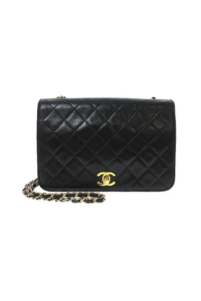 Chanel Vintage Vintage Tassen Pre-owned Shoulder Bags Black 2 Chanel Vintage Vintage Tassen Pre-owned Shoulder Bags Black - Afbeelding 2